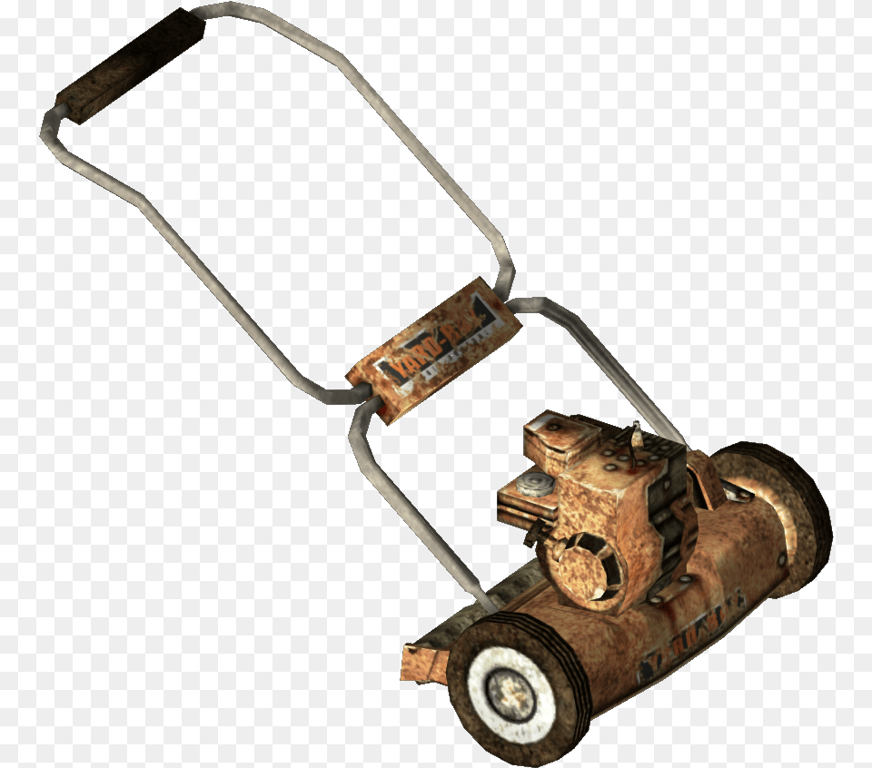 Lawnmower Cannon, Grass, Lawn, Plant, Device Png Image