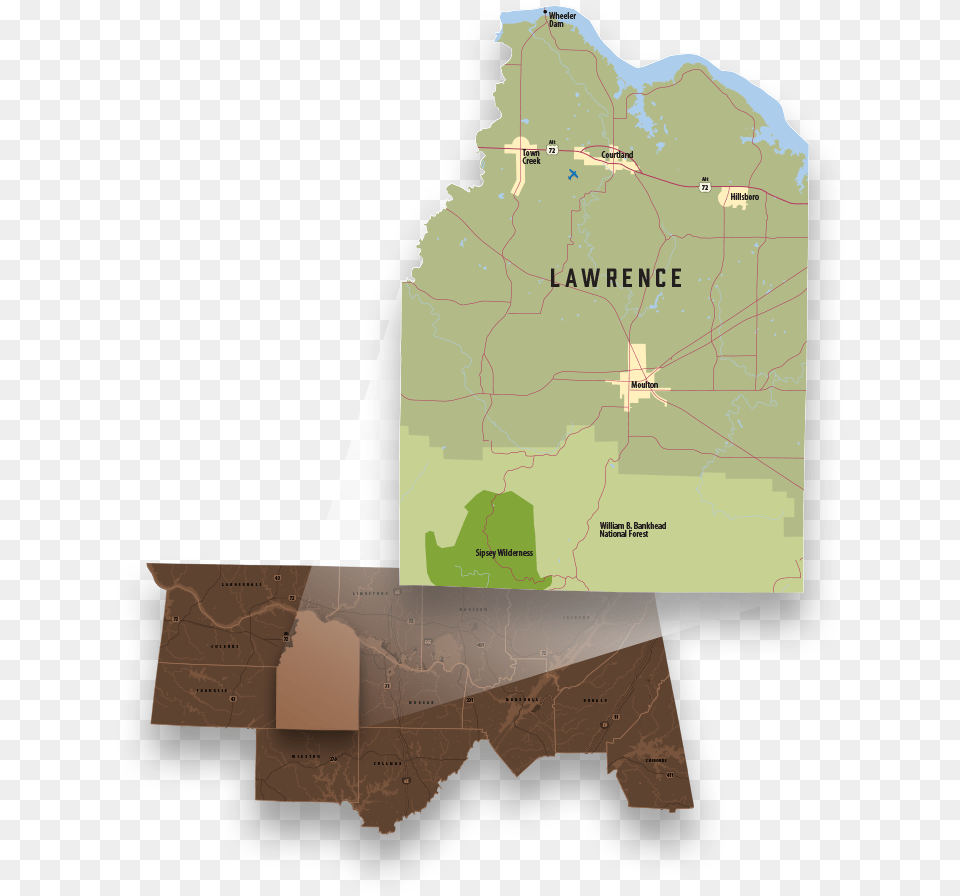 Lawrence County Alabama Atlas, Chart, Plot, Map, Diagram Free Png