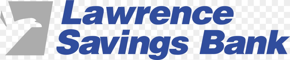 Lawrence Savings Bank Logo Electric Blue, People, Person, Text Free Transparent Png