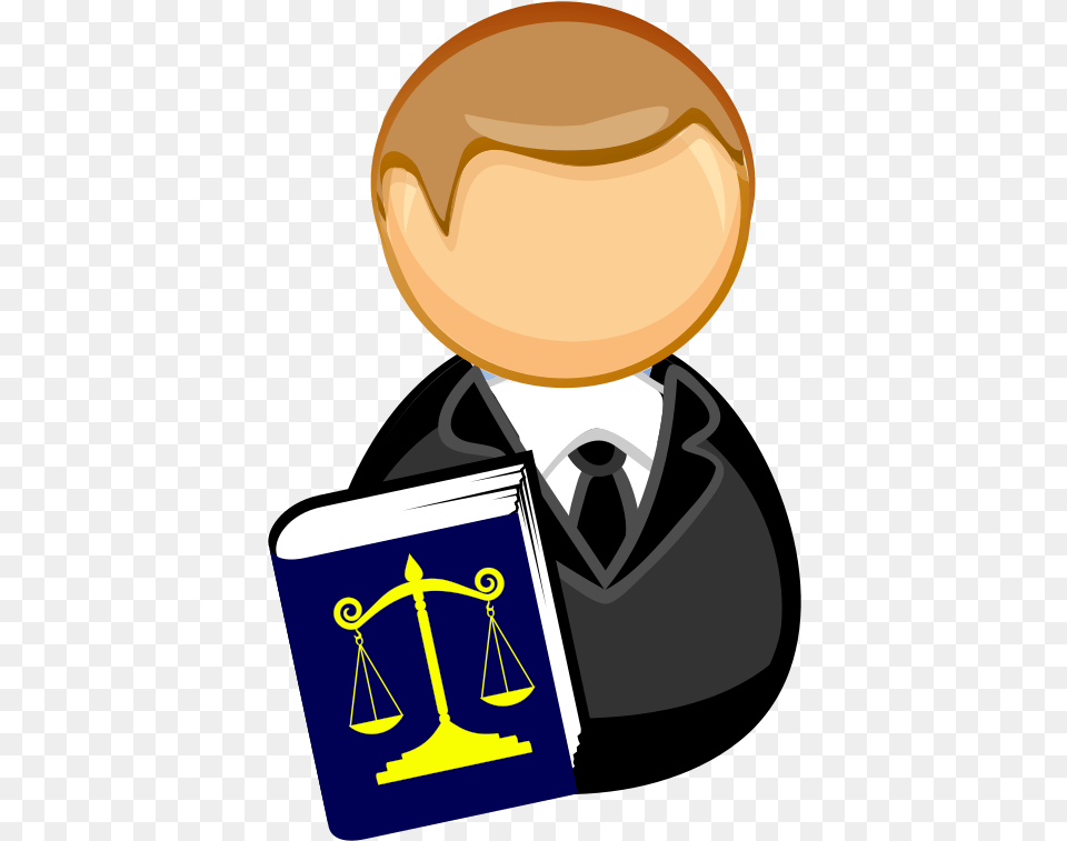 Lawyer Clipart, Person, Reading Free Transparent Png