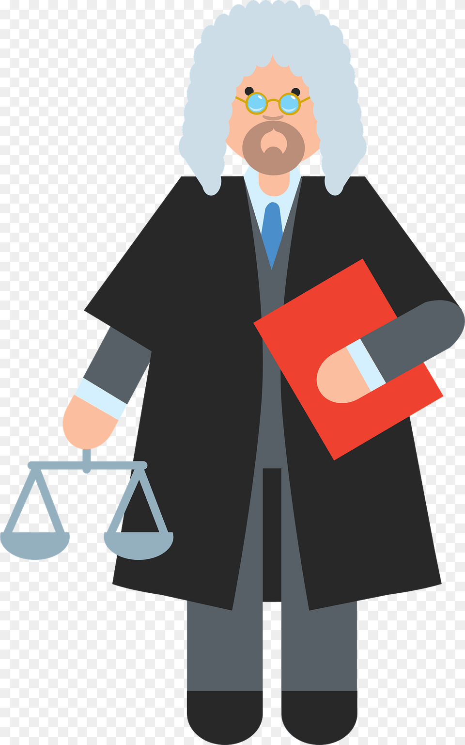 Lawyer Clipart, Clothing, Coat, Person, Face Png