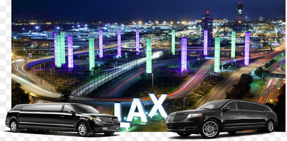 Lax Limo Pic Lax Airport Los Angeles, Road, Car, Vehicle, Transportation Free Transparent Png