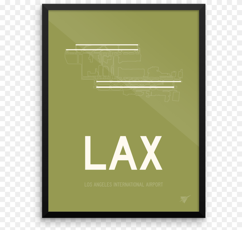 Lax Los Angeles Airport Framed Poster Graphic Design, Advertisement Free Transparent Png