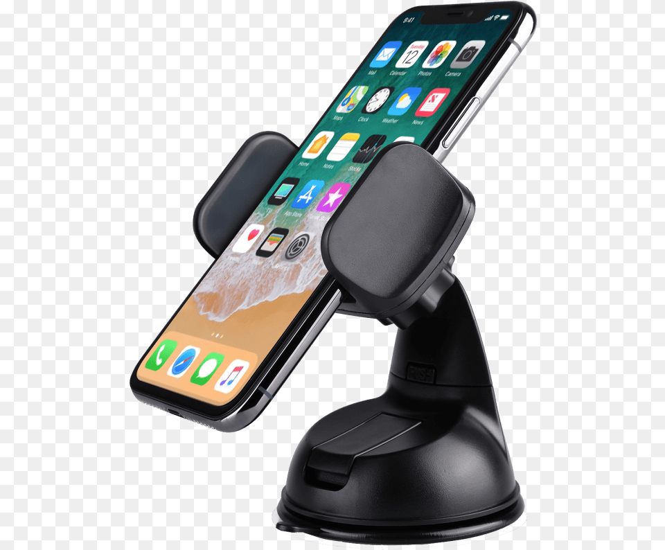 Lax Premium Cradle Suction Cup Car Mount Suction Cup Phone Holder, Electronics, Mobile Phone, Iphone Png