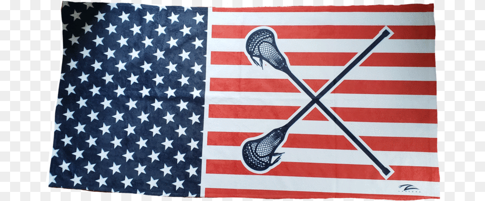 Lax Zone Usa Sticks Towel Many Stars Are On The American Flag, American Flag Free Png