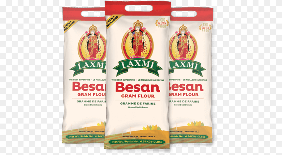 Laxmi Besan, Advertisement, Person, Powder, Food Free Png