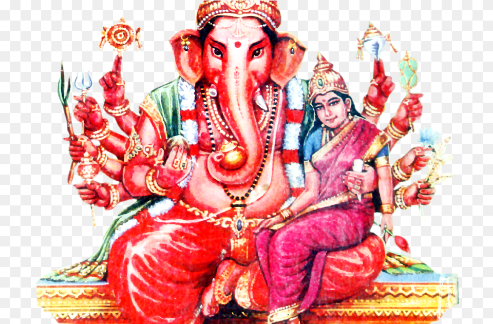 Laxmi Ganapathi Images Hd Wallpapers Pics Photos Ganesha, Woman, Wedding, Person, Female Free Png