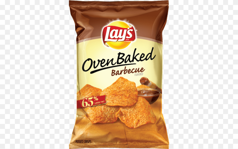 Lay S Oven Baked Barbecue Flavored Potato Crisps 1 Oven Baked Lays Chips, Food, Snack, Bread, Cracker Free Png
