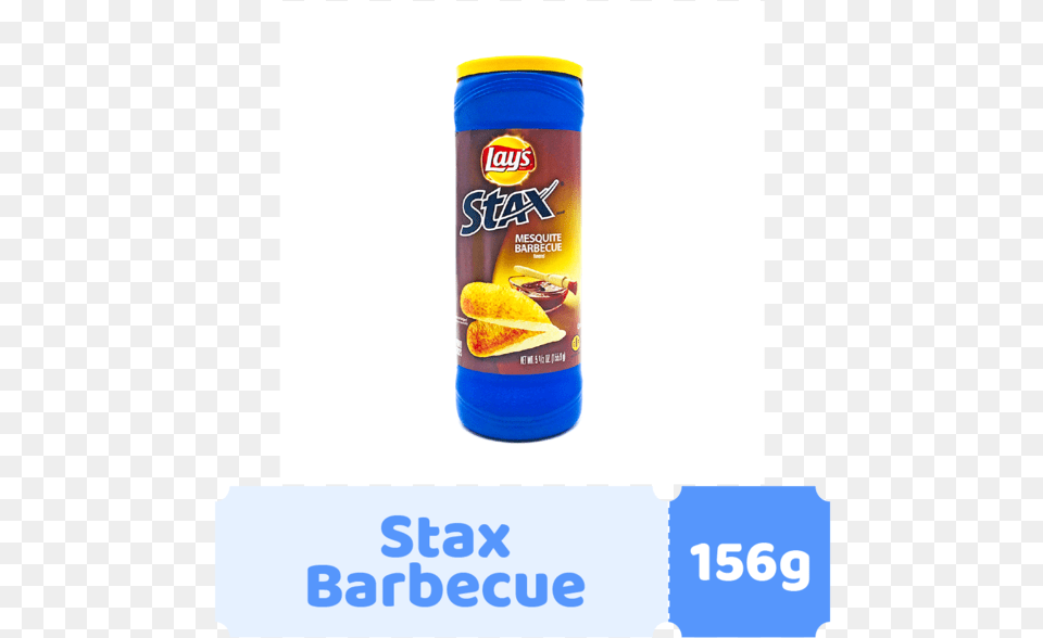 Lay S Stax Bbq 156gclass Junk Food, Ketchup, Person, Bottle Free Transparent Png