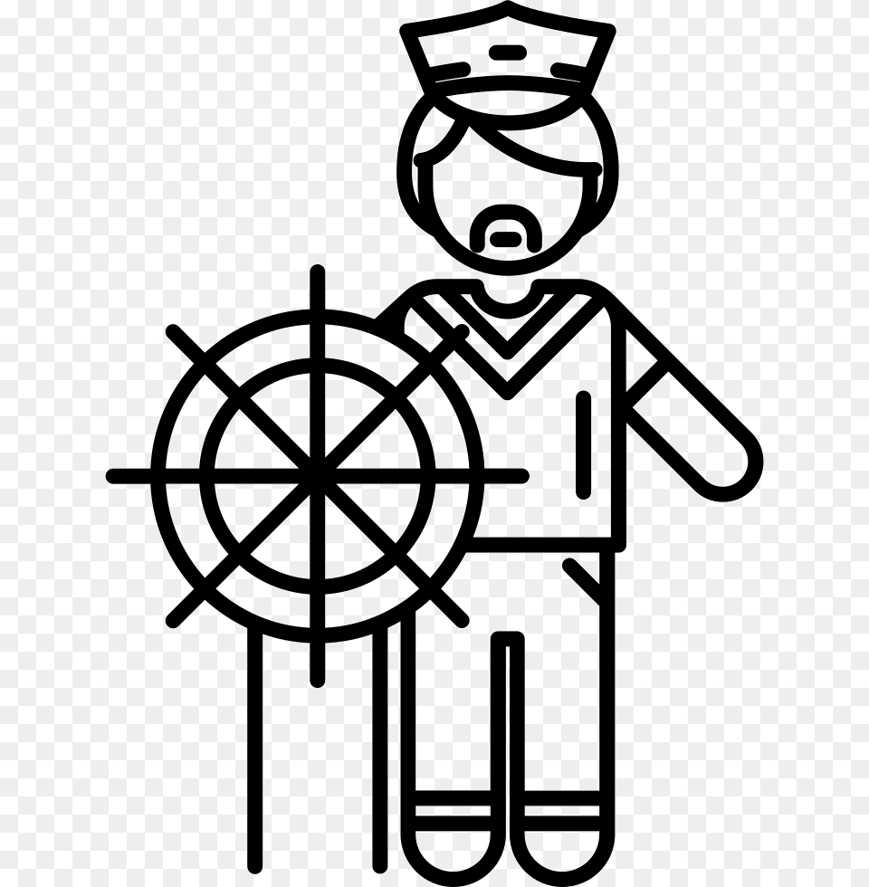 Layer Working Boat Steering Wheel Icon, Ammunition, Grenade, Weapon Png Image