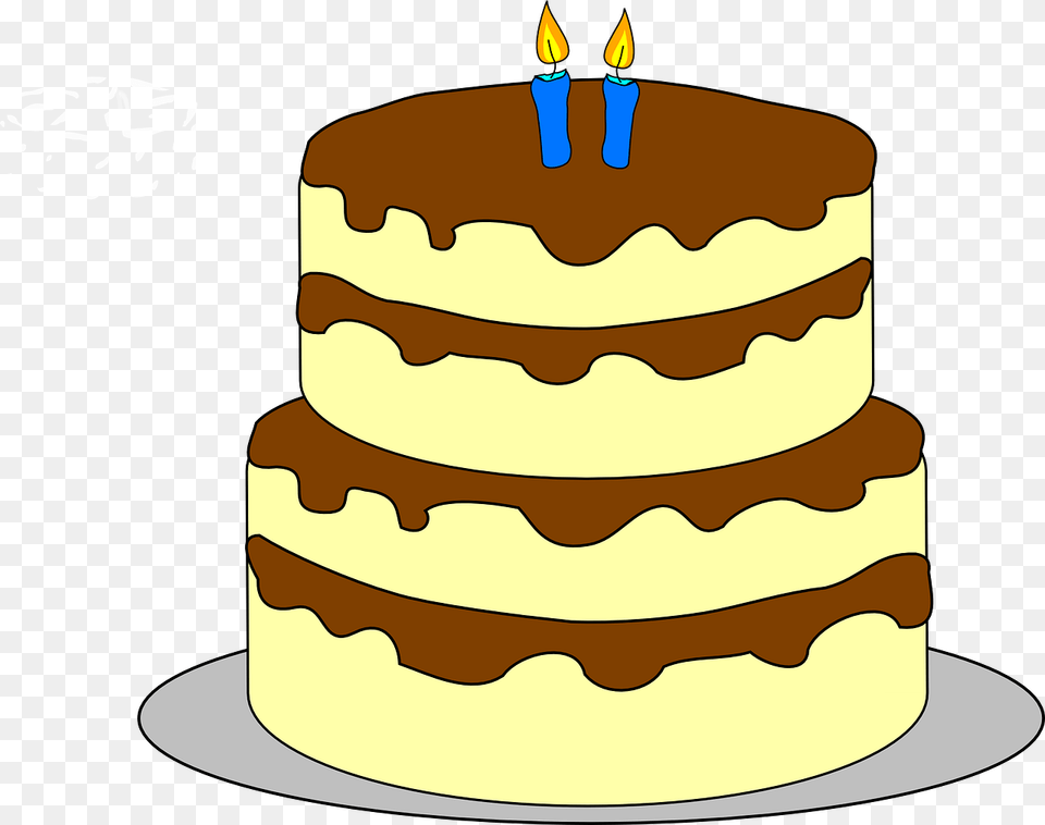 Layered Birthday Cake Clip Art, Dessert, Food, Birthday Cake, Cream Free Png