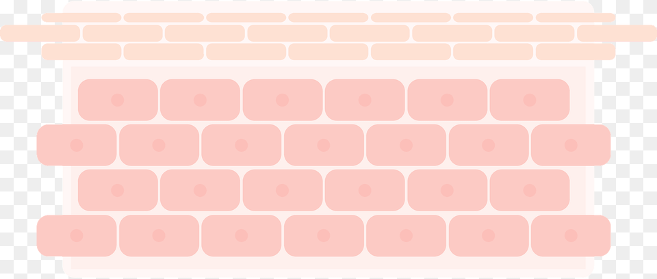 Layers Of Skin Like Brick Wall Clipart Png Image