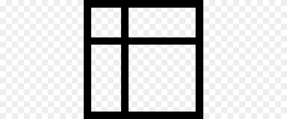 Layout Design Interface Square Button Outline Vector Table Grid, Gray Png