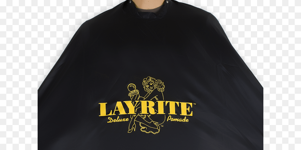 Layrite Barber Cape Layrite 4 Oz Superhold Pomade 4 Oz, Fashion, Cloak, Clothing, Coat Png