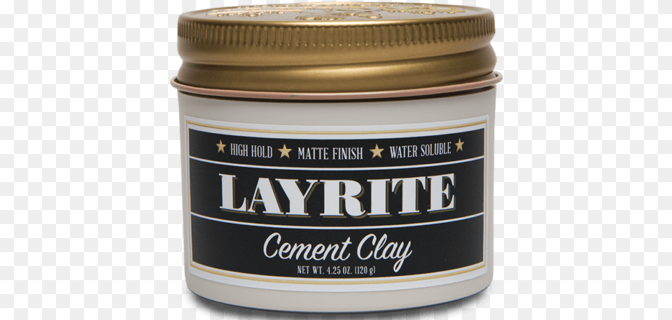 Layrite Cement Clay Layrite Cement Clay High Hold Matte Finish Water, Jar, Bottle, Shaker Free Png