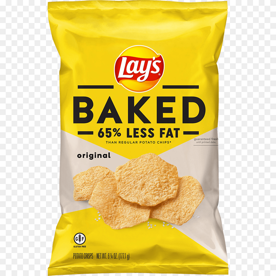 Lays Baked Original Potato Crisps Lays, Bread, Cracker, Food Free Png Download