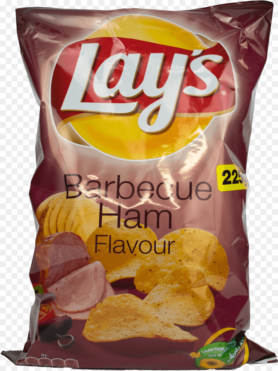 Lays Barbecue Ham Chips 200g Potato Chip, Food, Snack, Bread, Ketchup Free Png