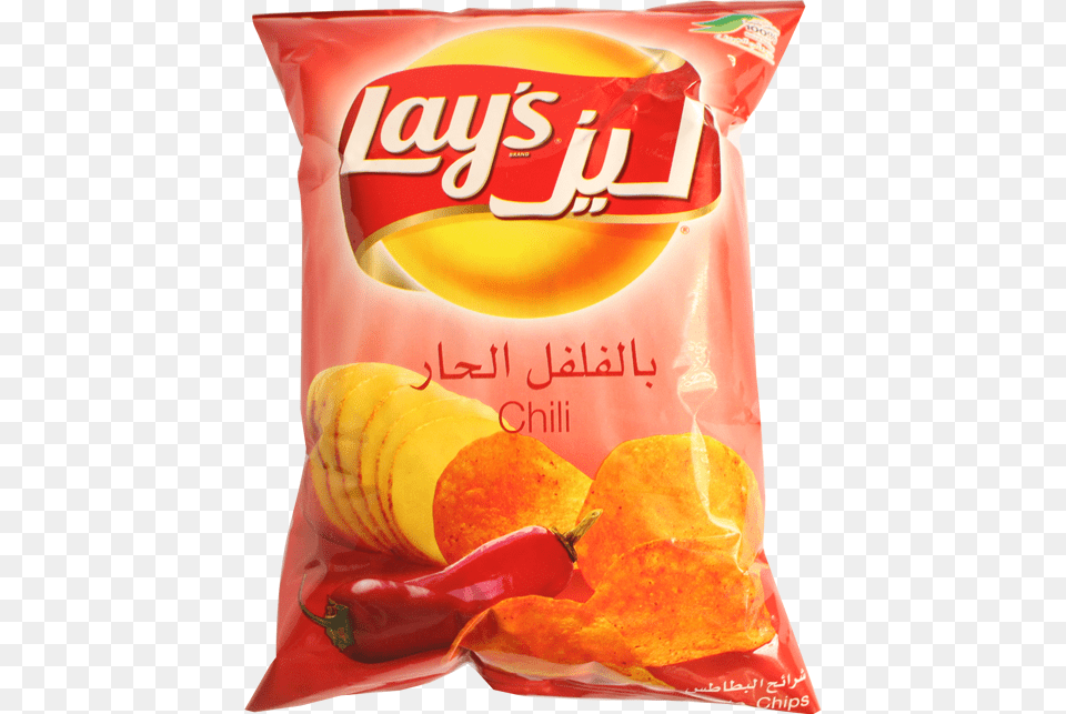 Lays Chili 40g Lays, Food, Snack, Ketchup, Citrus Fruit Free Png Download