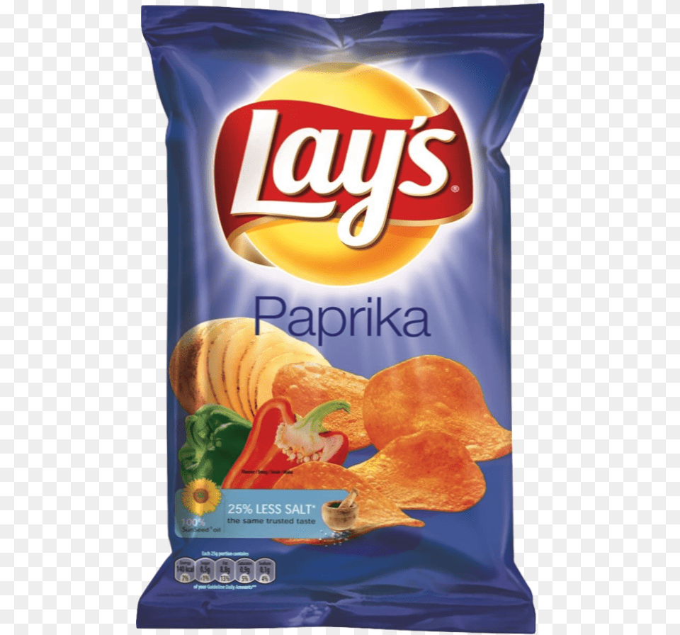 Lays Paprika 170g Lays Chips Salt, Food, Snack, Bread Free Png Download