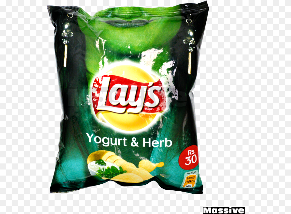 Lays With No Background Yogurt Herb, Food Png