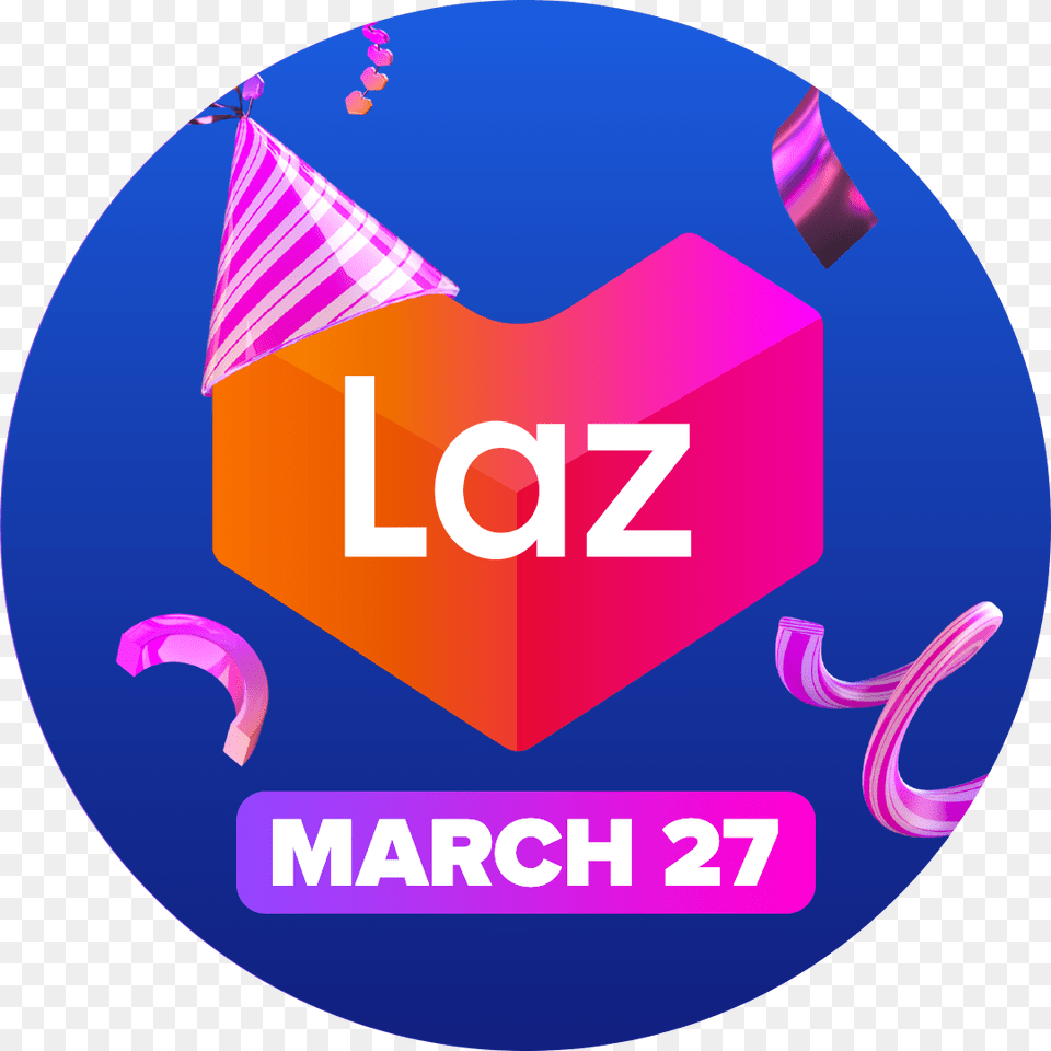 Lazada 8th Birthday Sale 2020, Purple, Clothing, Hat, People Png Image