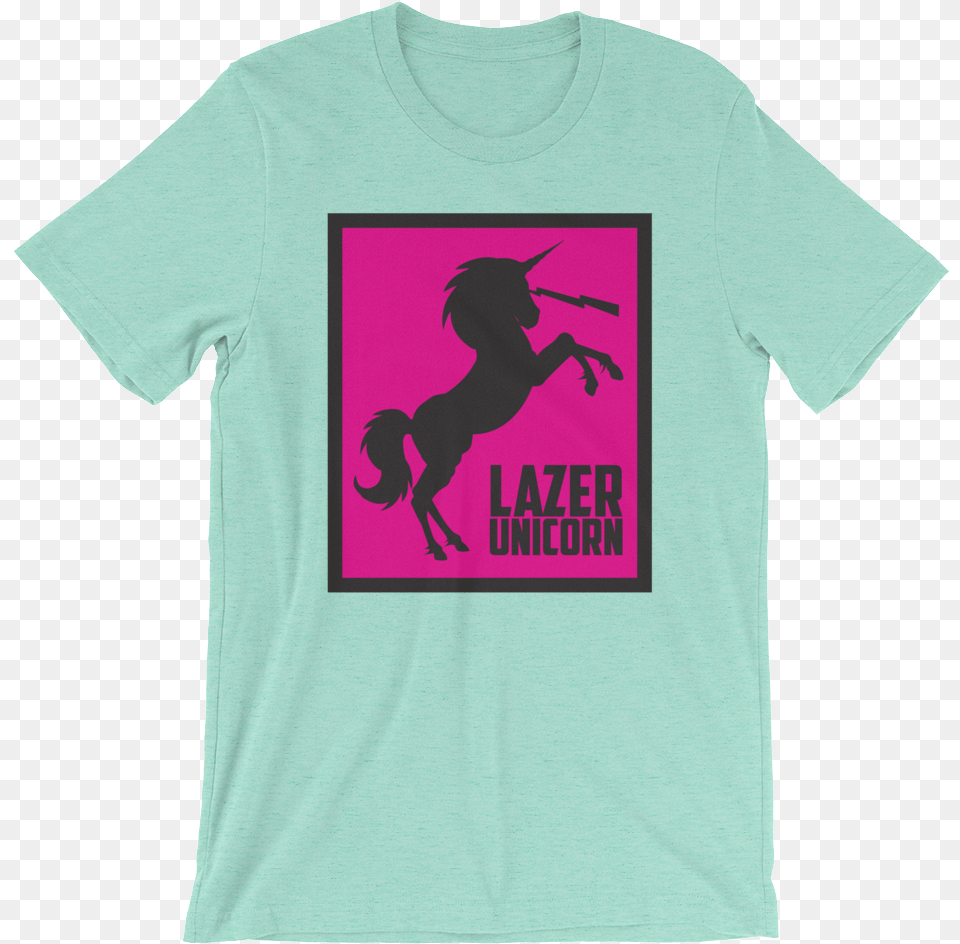 Lazer Unicorn Logo, Clothing, T-shirt Free Transparent Png