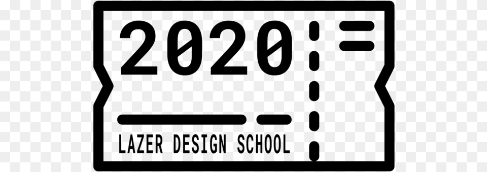 Lazerdesignschool Ticket, Gray Png Image