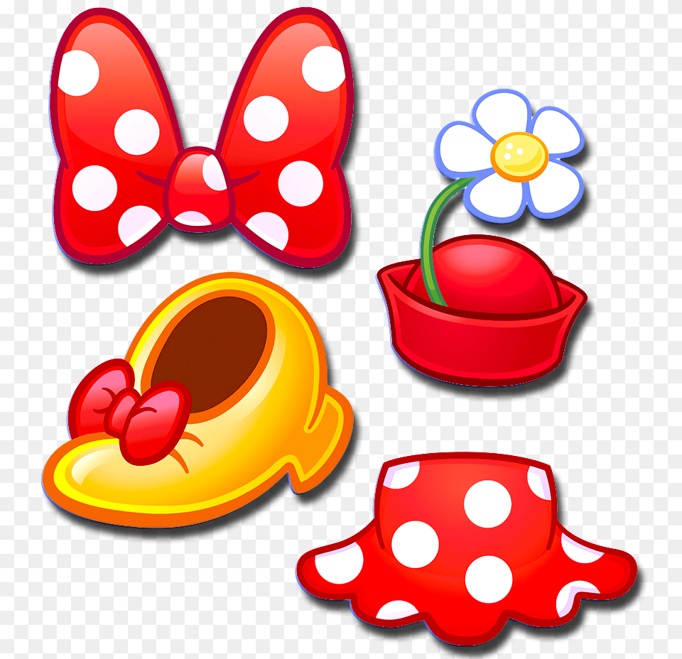 Lazy Clipart Mouse Disney Emoji Blitz Minnie, Pattern, Food, Fruit, Plant Free Png Download