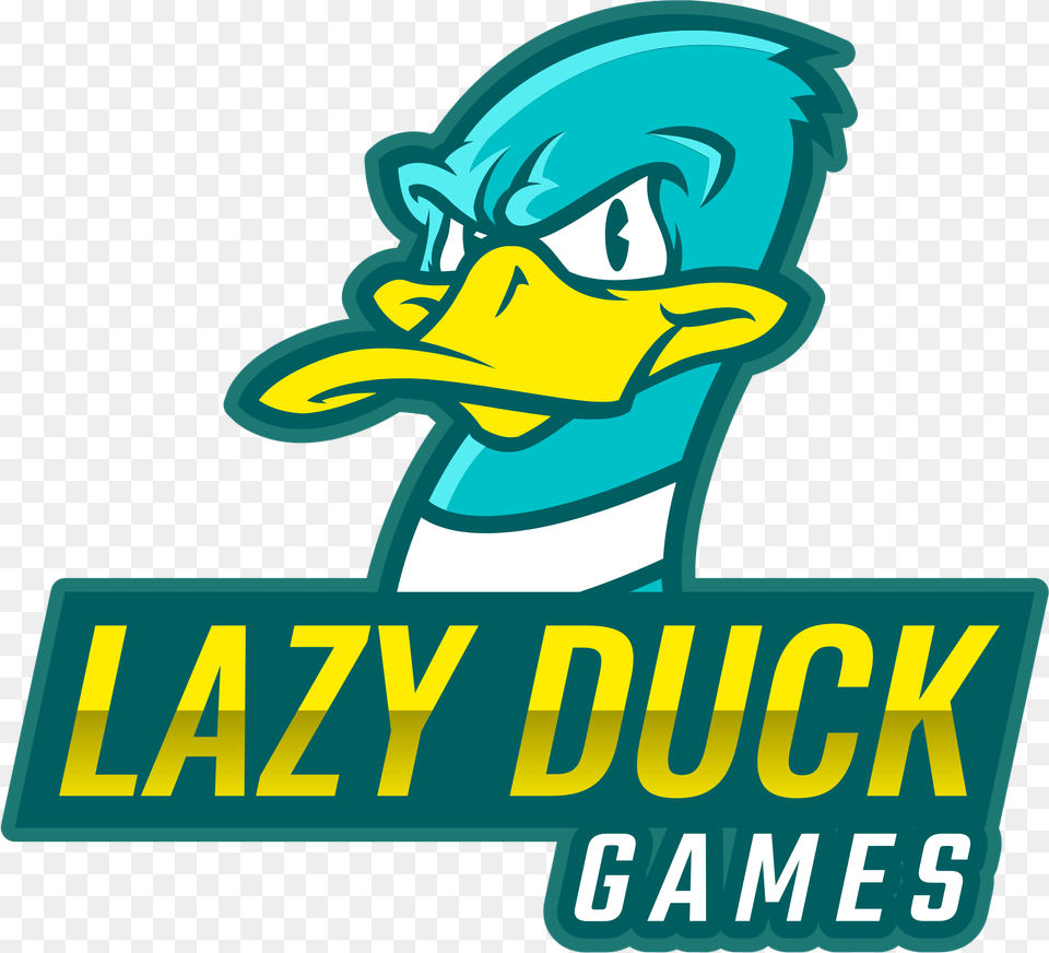 Lazy Duck Games U2013 Rookie Raceline Illustration, Logo, Animal, Beak, Bird Png Image