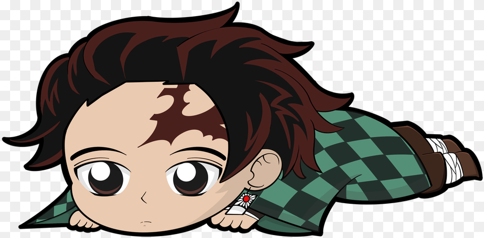 Lazy Tanjirou Demon Slayer Demon Slayer Background, Baby, Face, Head, Person Free Transparent Png