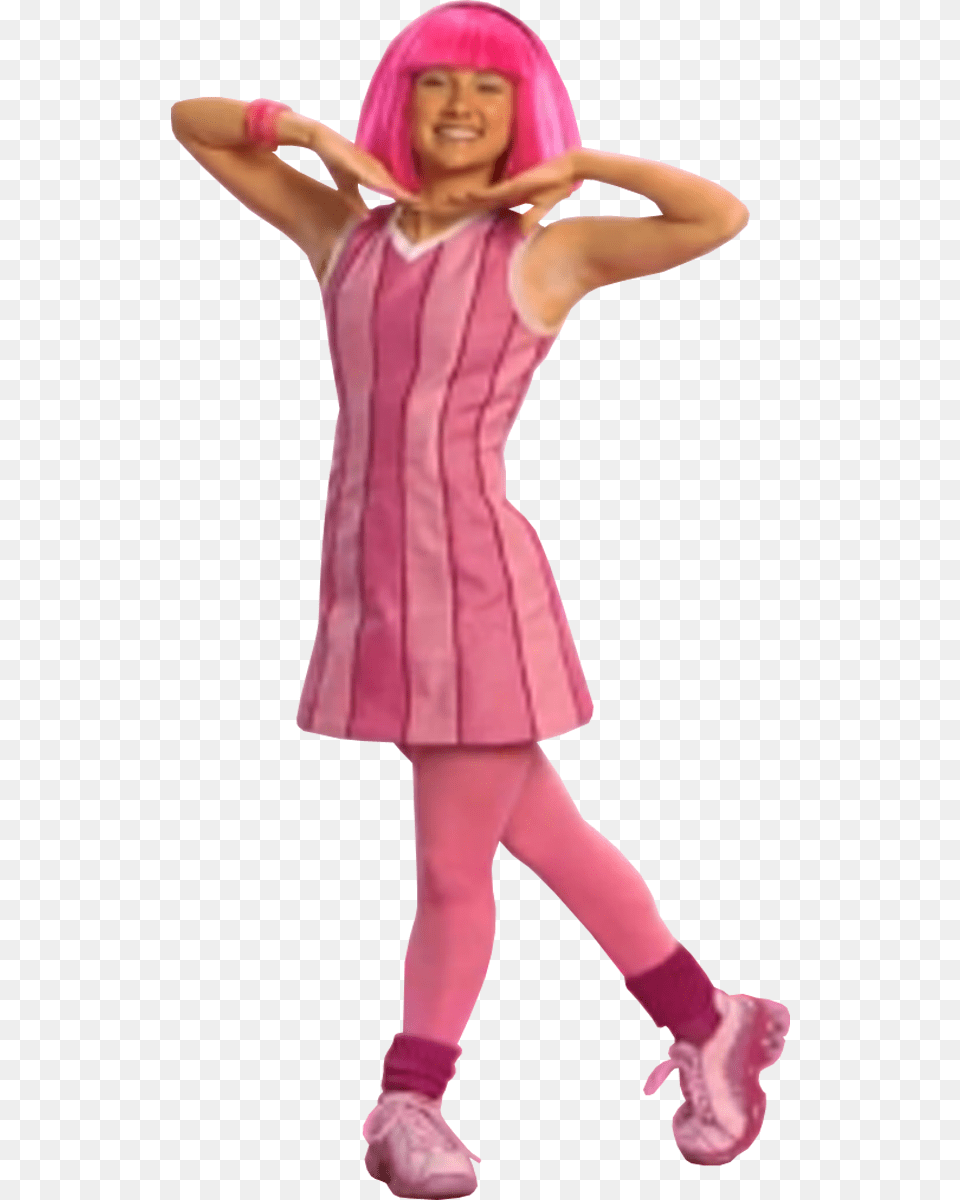 Lazy Town Extra Stephanie, Clothing, Costume, Person, Child Free Png Download