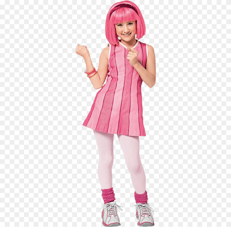 Lazy Town Stephanie Meanswell, Person, Clothing, Costume, Footwear Free Png Download