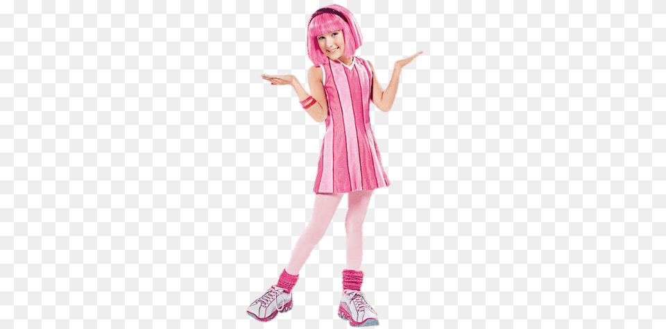 Lazytown Stephanie Hands Up, Shoe, Clothing, Coat, Costume Free Png Download