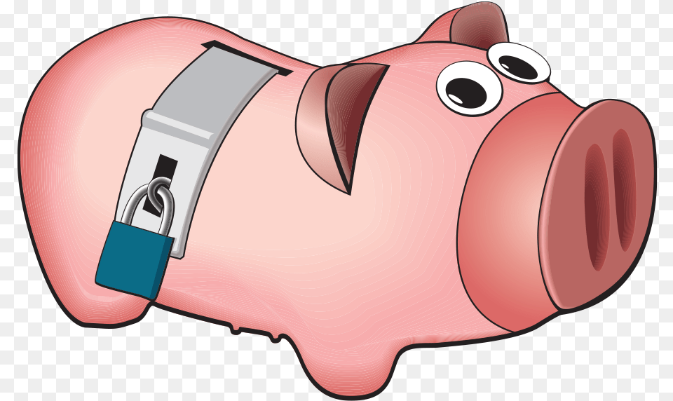 Lazytown Stingy Piggy Bank, Piggy Bank Free Transparent Png