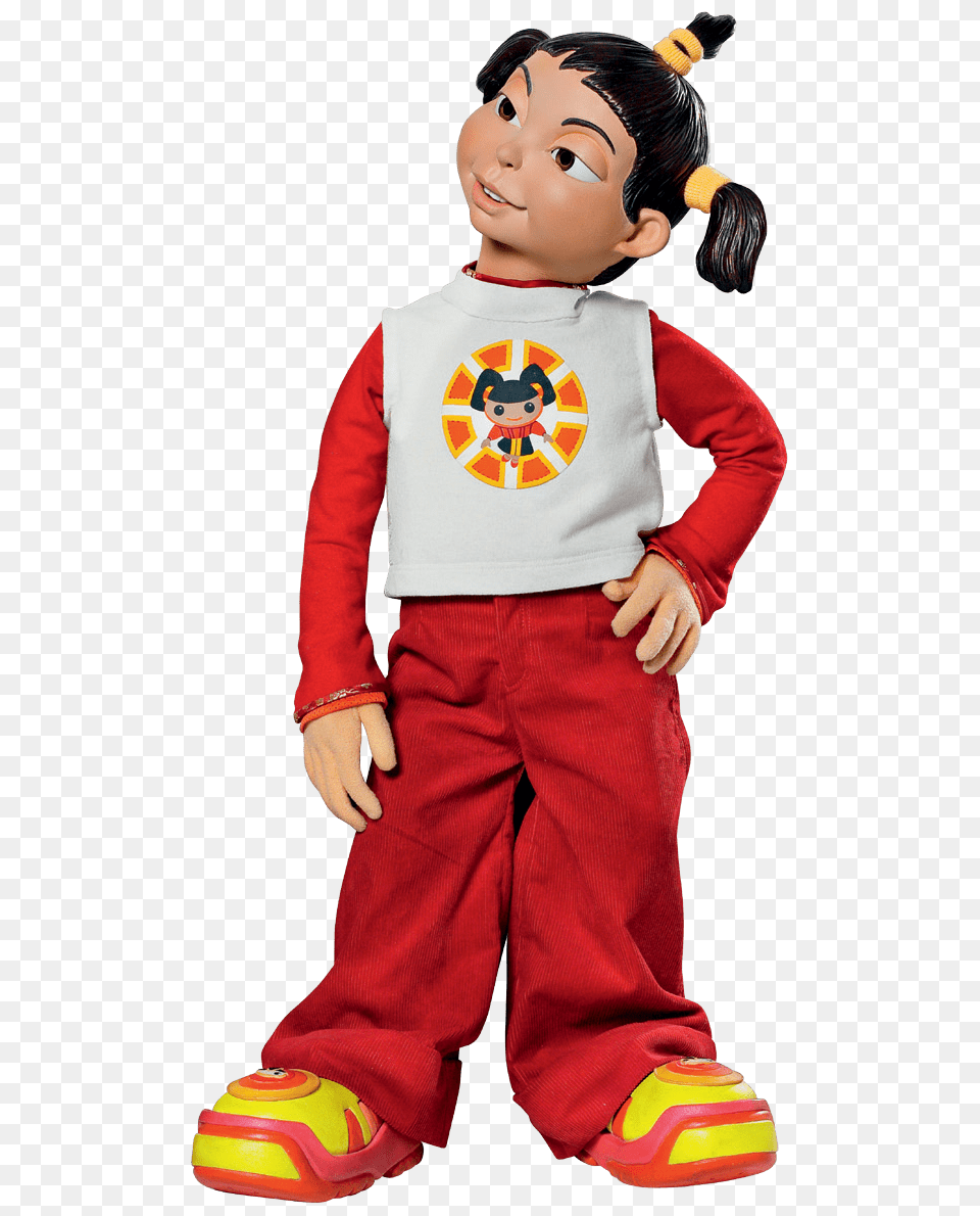 Lazytown Trixie, Baby, Person, Face, Head Free Transparent Png