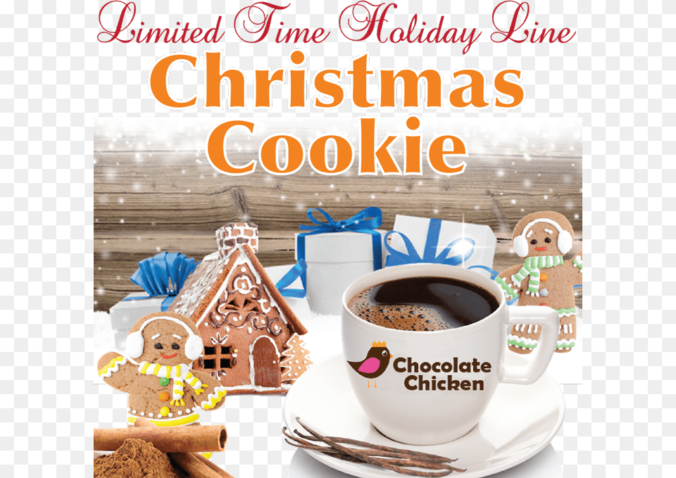 Lb Christmas Cookie Gourmet Coffee Z Natural Foods Cinnamon Powder Cassia Organic, Sweets, Food, Cup, Coffee Cup Free Transparent Png