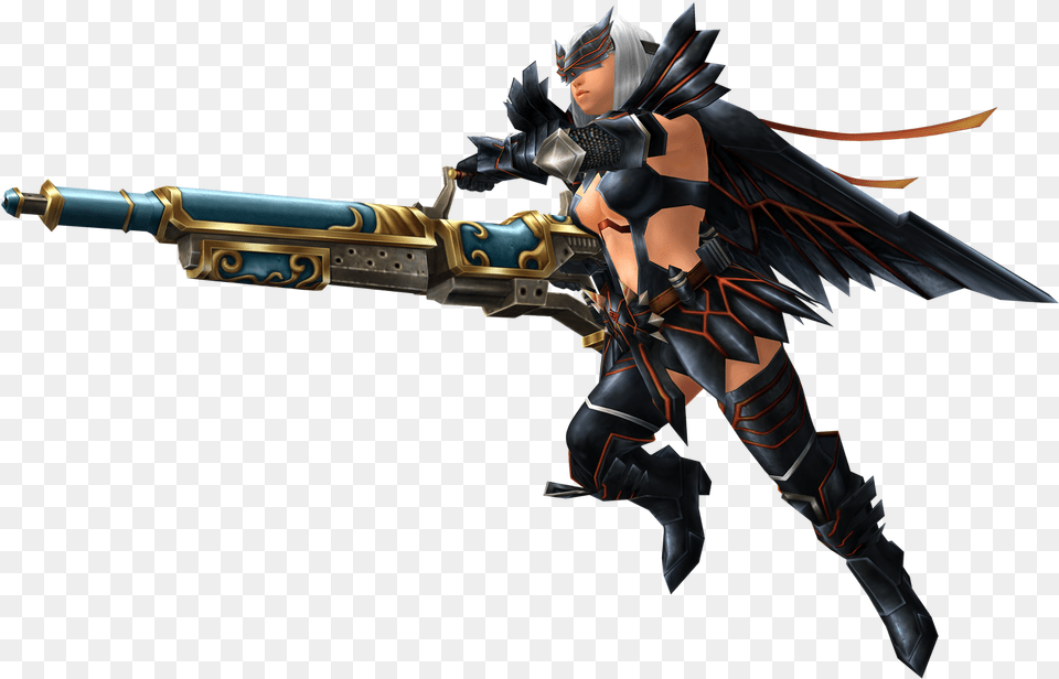 Lbguser Monster Hunter Gunner, Adult, Female, Person, Woman Free Png