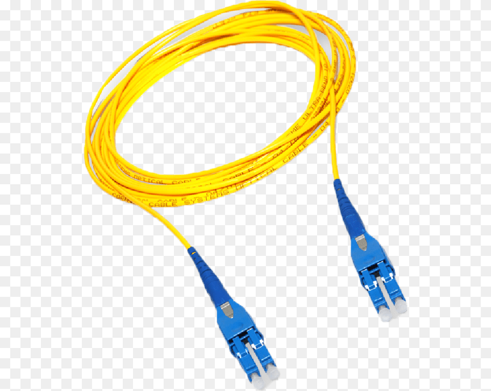 Lc Lc Multimode Yellow Jacket, Cable Png