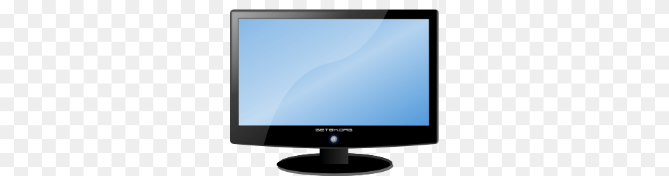 Lcd Widescreen Hdtv Monitor Clip Art, Computer Hardware, Electronics, Hardware, Screen Free Png Download