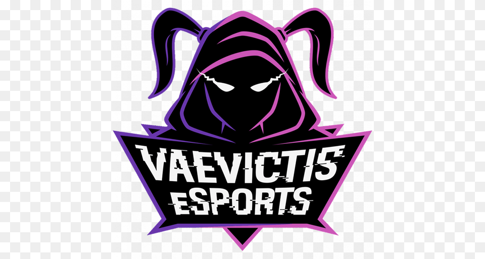 Lcl Vaevictis Esports Logo In Shop Is Girl Gamer Logo, Sticker, Face, Head, Person Free Png Download