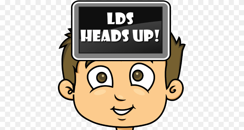 Lds Heads Up Appstore For Android, Sticker, Book, Comics, Publication Free Png