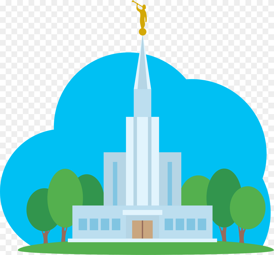 Lds Temple Clipart, City, Architecture, Building, Spire Free Transparent Png