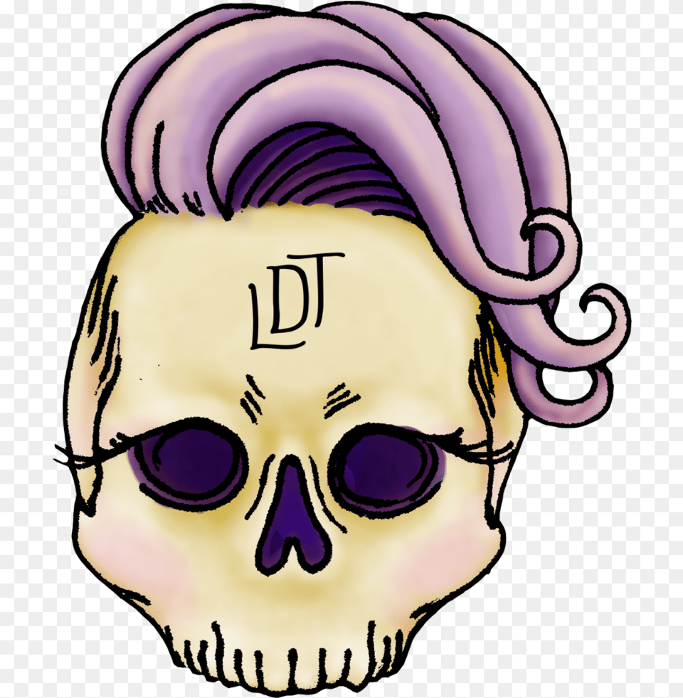 Ldt Icon Monogram Skull, Baby, Person, Face, Head Free Transparent Png