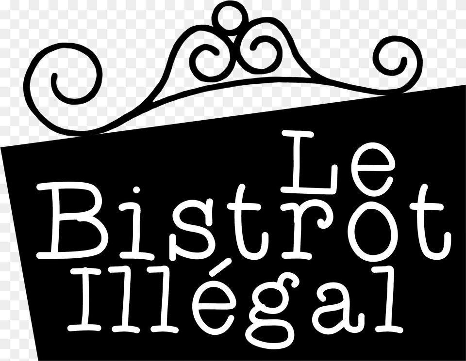 Le Bistrot Illgal, Text, Blackboard Png