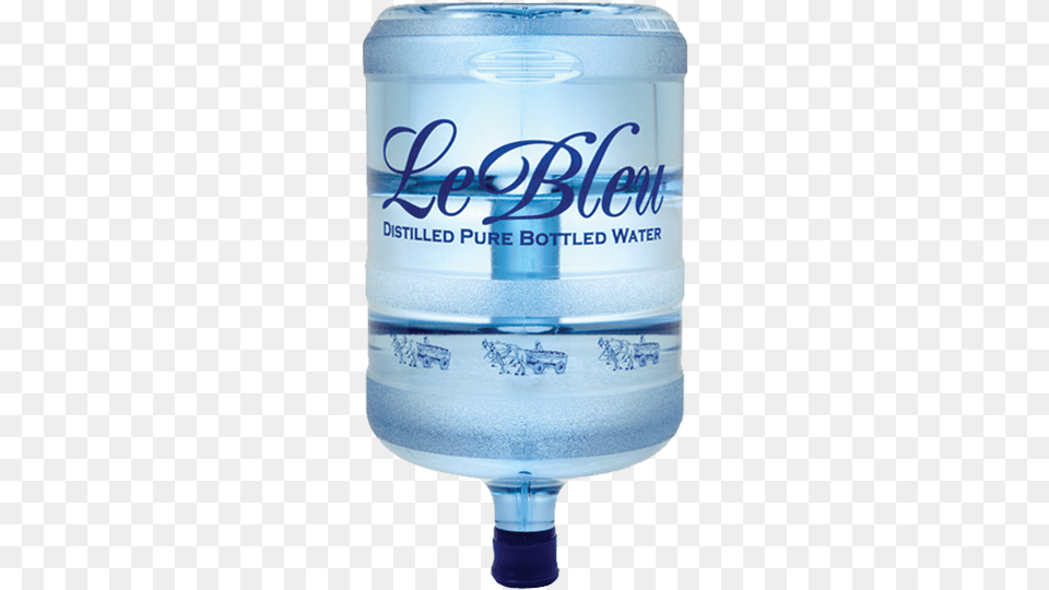 Le Bleu 5 Gallon, Bottle, Water Bottle, Beverage, Mineral Water Png