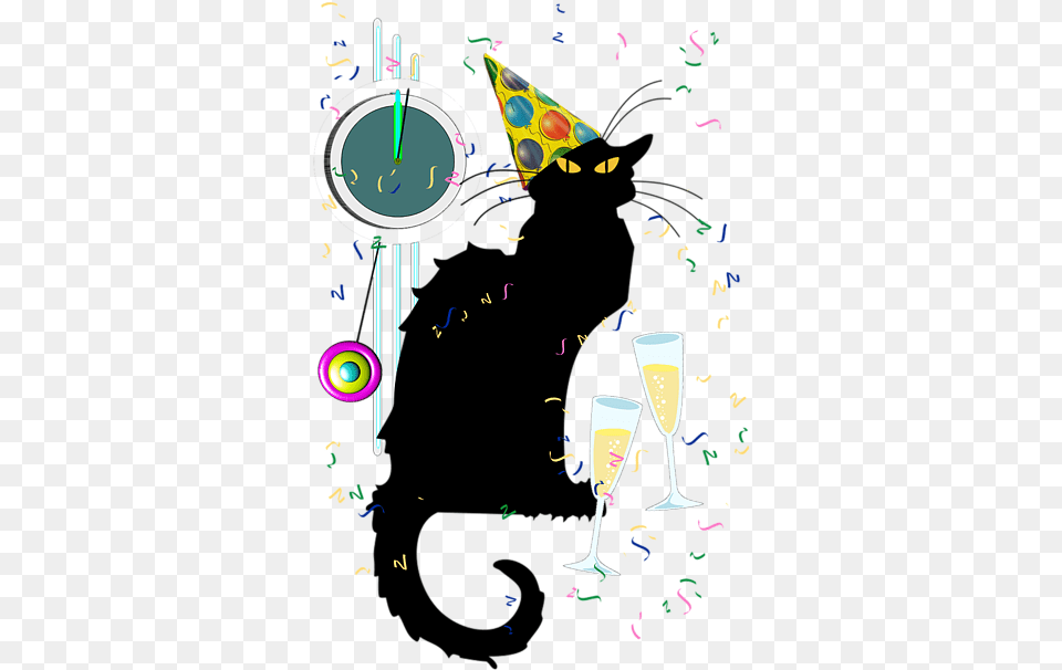 Le Chat Noir Vector, Paper, Confetti, Person Png