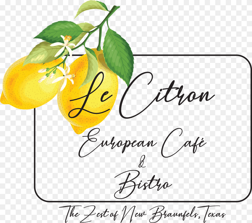 Le Citron European Cafe Amp Bistro Le Citron European Cafe Amp Bistro, Citrus Fruit, Food, Fruit, Plant Free Png