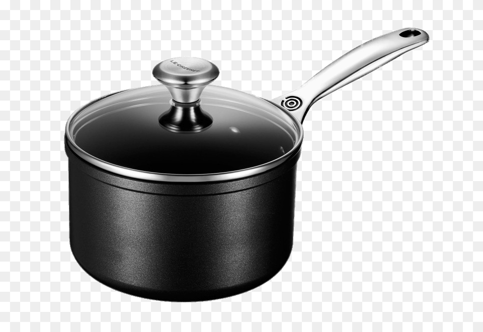 Le Creuset Nonstick Saucepan, Cooking Pan, Cookware, Smoke Pipe Png Image