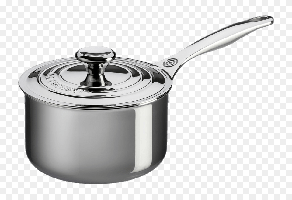 Le Creuset Stainless Steel Saucepan, Cooking Pan, Cookware, Smoke Pipe Free Png Download