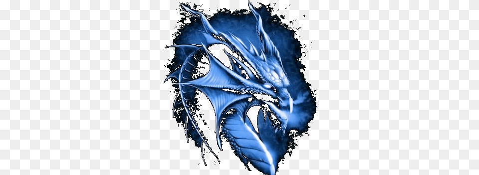 Le Draconomicon Blue Dragon, Animal, Fish, Sea Life, Shark Png Image